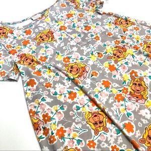 Miss Piggy LulaRoe Carley Dress NWT Size Small